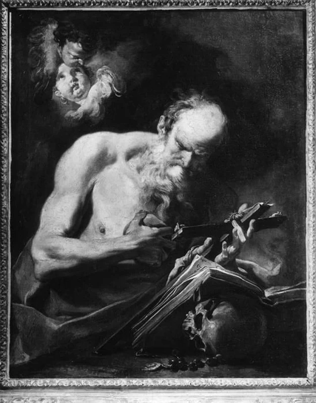  259-Giambattista Pittoni-San Girolamo penitente - Pinacoteca Civica, Rimini 